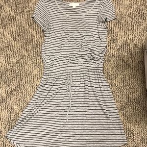 Olive & Oak Striped T-shirt Dress